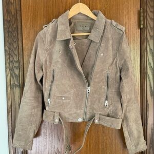Blank NYC Tan Suede Women's Jacket